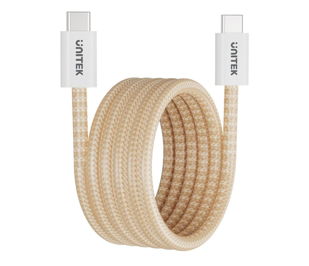 Unitek Kabel USB-C PD 100W 1m - zwijany magnetycznie - 1291406 - zdjęcie 3